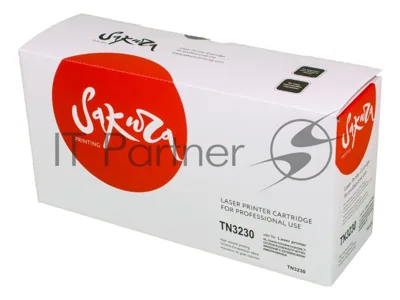 Картридж лазерный Sakura TN3230 для Brother HL5340D/5350DN/5370DW/5380DN/DCP8085/8070/MFC8370/8880, черный, 3000 к.