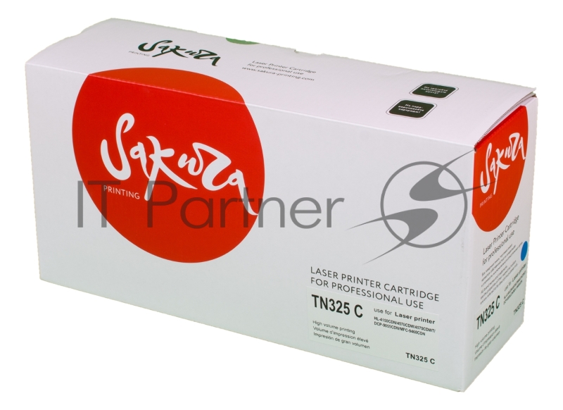 Картридж лазерный Sakura TN325C для Brother HL-4140CN, HL-4150CDN, HL-4570CDW, HL-4570CDWT, DCP-9055CDN, DCP-9270CDN, MFC-9460CDN, MFC-9465CDN, MFC-9970CDW, синий, 3500 к.