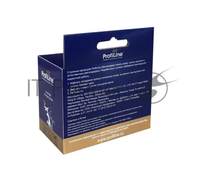 Картридж струйный ProfiLine PL-C2P23AE (№934XL) для принтеров HP OfficeJet Pro 6230/6830 с чернилами на водной основе Black