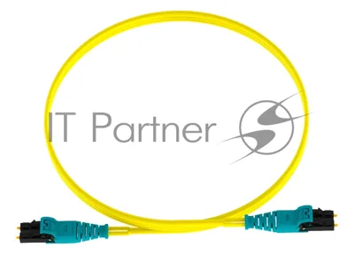 Патч-корд Panduit F92ELQ1Q1SNM003 2x9/125 OS1/OS2 LC push-pull-LC push-pull 3м LSZH желтый