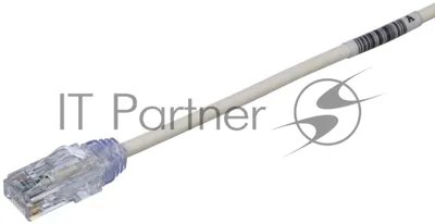 Патч-корд Panduit UTPSPL5MY вилка RJ-45-вилка RJ-45 кат.6 5м белый LSZH