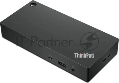 USB-концентратор Lenovo ThinkPad 40AY0090EU, USB Type-C, USB/USB Type-C/RJ-45/HDMI/DisplayPort/mini-jack 3.5мм, USB