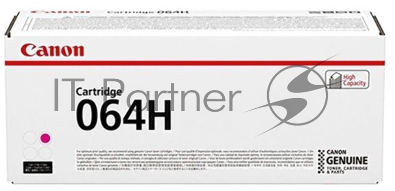 Картридж лазерный Canon CRG 064 H M 4934C001 пурпурный (1500стр.) для Canon MF832Cdw