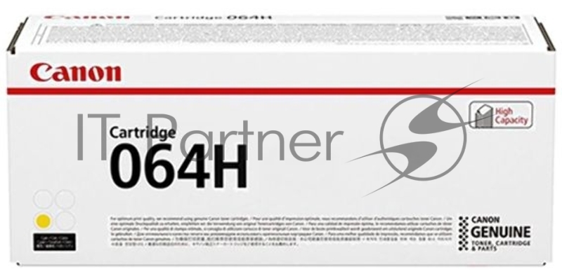 Картридж лазерный Canon CRG 064 HY (4932C001) желтый (10400 стр., повышенной емкости) для Canon MF832Cdw