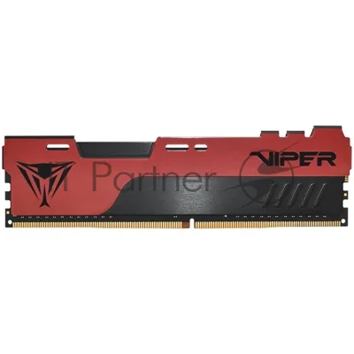 Оперативная память Patriot Viper Elite II, DDR4, 16GB (2x8 GB), 2666 MHz, CL16, DIMM, радиатор, красный