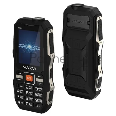 Мобильный телефон Maxvi P100 черный