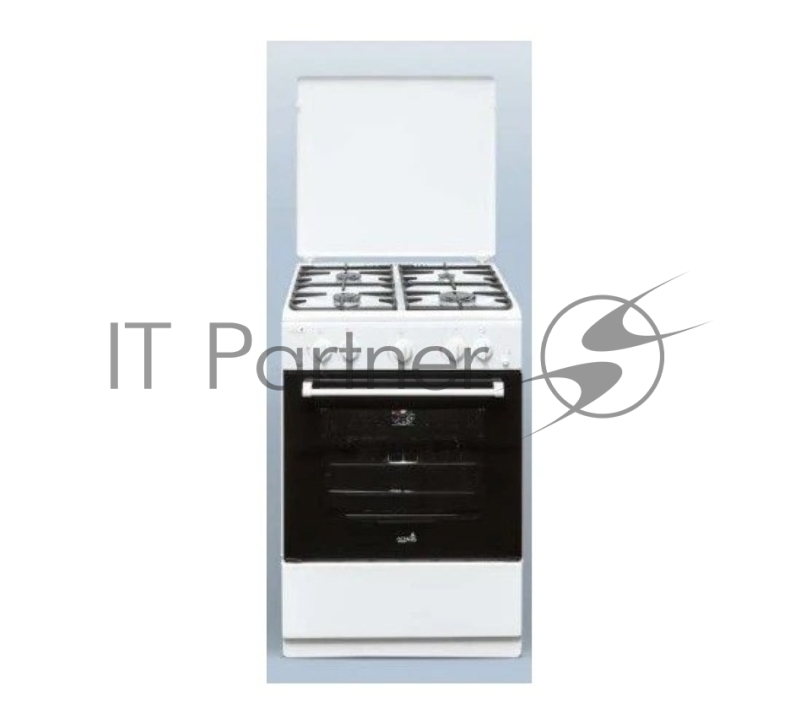 Плита газовая Cezaris ПГ 3200-05 белый, конфорок 4, духовка 59 л, 60 см x 85 см x 60 см