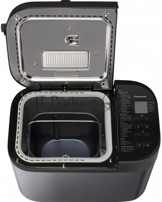 Хлебопечка Panasonic SD-YR2540HTS серый/черный, 550 Вт, 1.1 кг, 30 программ