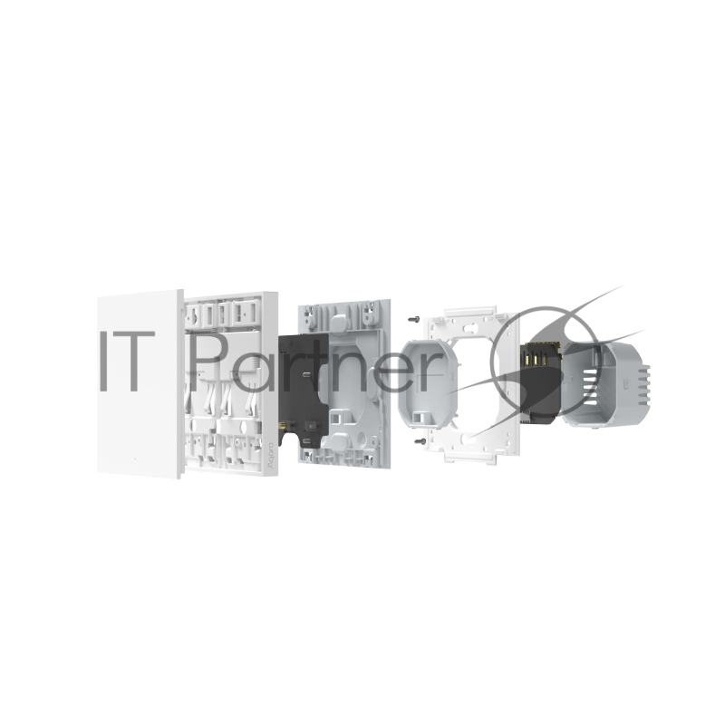 Выключатель умный Aqara Smart wall switch H1 ((with neutral, single rocker) WS-EUK03