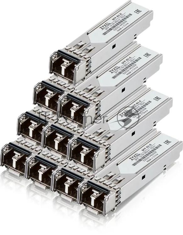 Трансивер Zyxel SFP-SX-E (pack of 10 pcs), multi mode, SFP, LC, 850nm, 550 m