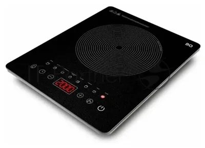 Плита настольная индукционная BQ HP102B чёрный, 2 кВт, индукция, конфорки - 1, стеклокерамика, сенсор