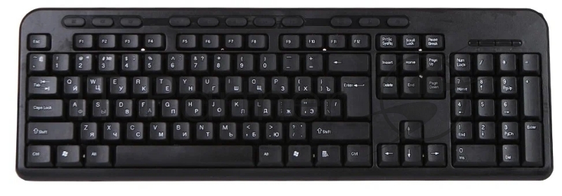 Клавиатура Qumo Opus K64 проводная, USB Type-A, чёрный