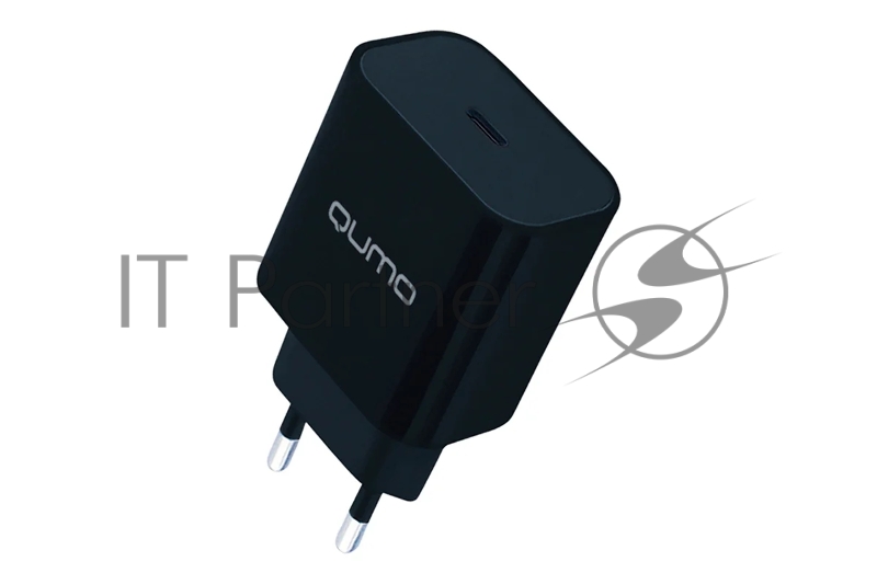 Сетевое зарядное устройство Qumo Energy light (Charger 0050) PD 20W, 1USB Type-C, черный