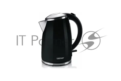 Чайник электрический Zelmer ZCK1274B 1.7 л, 2200 Вт, черный корпус: металл