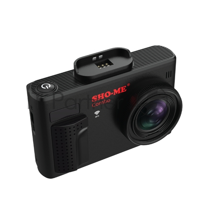 Видеорегистратор Sho-Me Combo Note WiFi DUO, 1920x1080, 2.31", GPS/ГЛОНАСС, Wi-Fi, G-сенсор, датчик движения, GPS-информатор