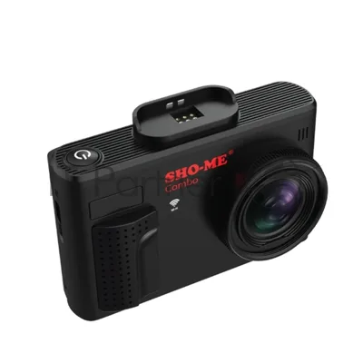 Видеорегистратор Sho-Me Combo Note WiFi DUO, 1920x1080, 2.31", GPS/ГЛОНАСС, Wi-Fi, G-сенсор, датчик движения, GPS-информатор