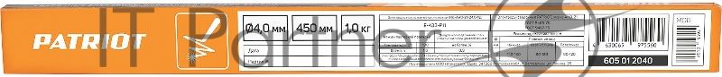 Электроды Patriot АНО-21 D 4 мм L 450 мм 1000 гр (605012040)