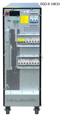 Источник бесперебойного питания Powercom VGD-II-10K33 10000Вт 10000ВА черный