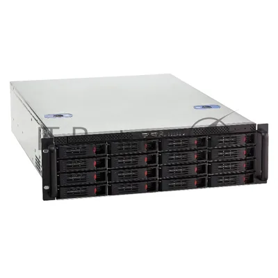 Серверный корпус ExeGate Pro EX281300RUS 3U660-HS16 (RM 19", высота 3U, глубина 660, БП 2U-600ADS,16xHotSwap, USB)