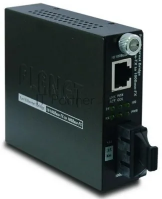 Медиа конвертер Planet FST-802 10/100Base-TX to 100Base-FX (SC) Smart Media Converter