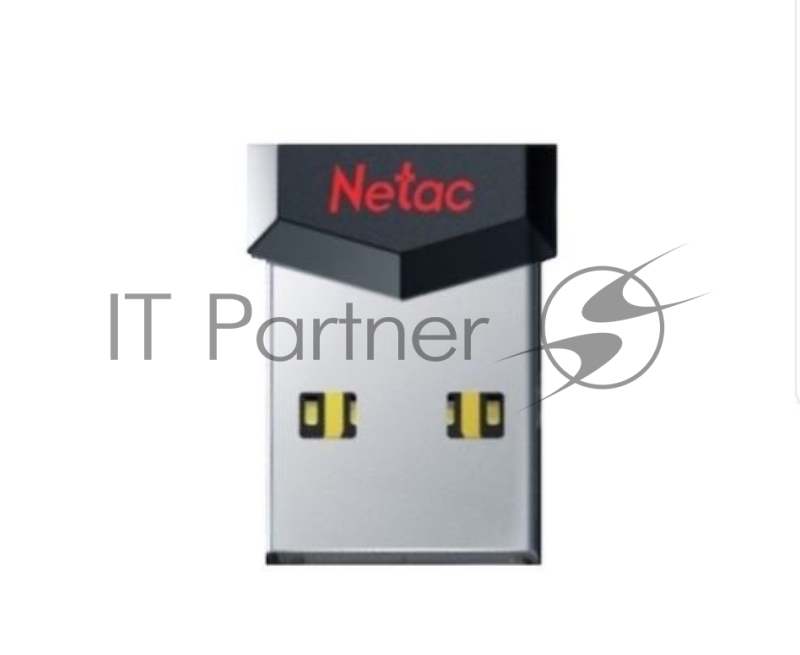 Флешка USB Netac UM81 (NT03UM81N-064G-20BK), 64Gb, USB 2.0, R/W 30/10, черный/красный