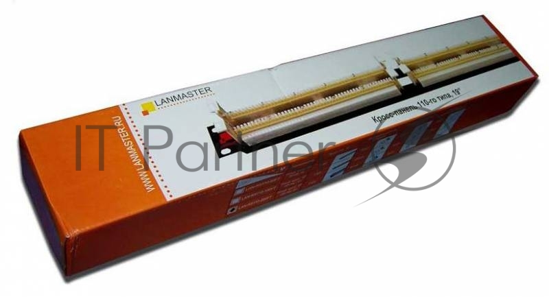 Патч-панель Lanmaster LAN-RS110-200FT 19" 2U 100x110 кат.5E