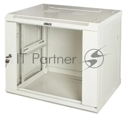 Шкаф настенный серии Pro, 6U 600x600, стеклянная дверь