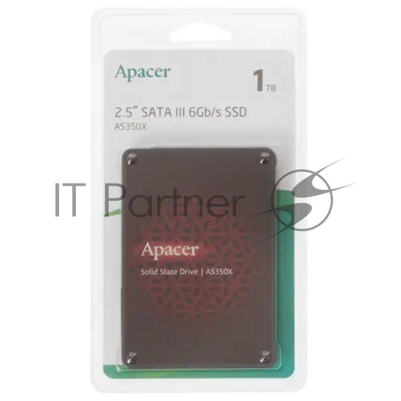 Накопитель SSD Apacer AS350X, 1Tb, 2.5", SATA III, R/W 560/540