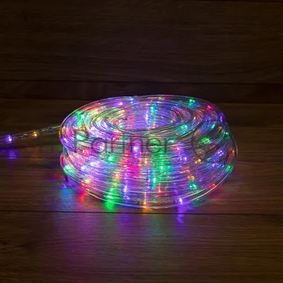 Дюралайт Neon-night LED фиксинг (2W), 24 LED/м, мульти (RYGB), 10 м