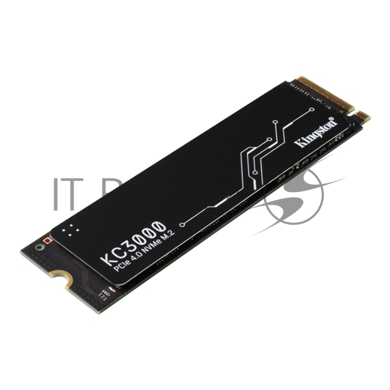 Накопитель SSD Kingston KC3000, 1Tb, M.2 2280, PCIe 4.0 x4, R/W 7000/6000, с радиатором.