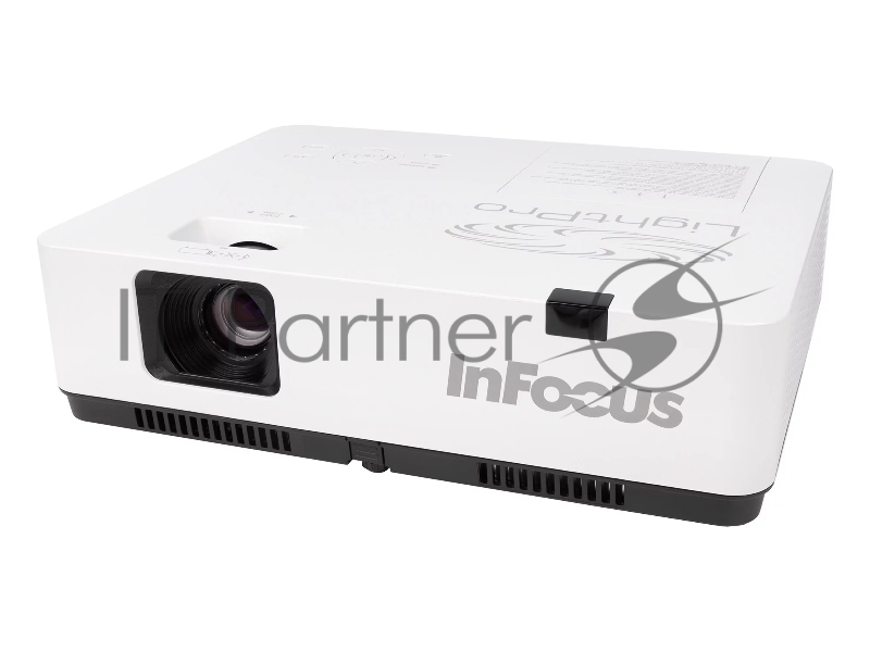 Проектор INFOCUS IN1034 3LCD, 4800 lm, XGA (1024x768), 50000:1, 1.481.78:1,3.5мм in,Composite video,Component,VGA IN х2, HDMI IN, Audio in(RCAх2), USB-A, USB B х2, VGA out, Audio 3.5мм out, лампа 20000ч.(ECO mode), RJ45,RS232, 1x16W, 31дБ, 3,3 кг