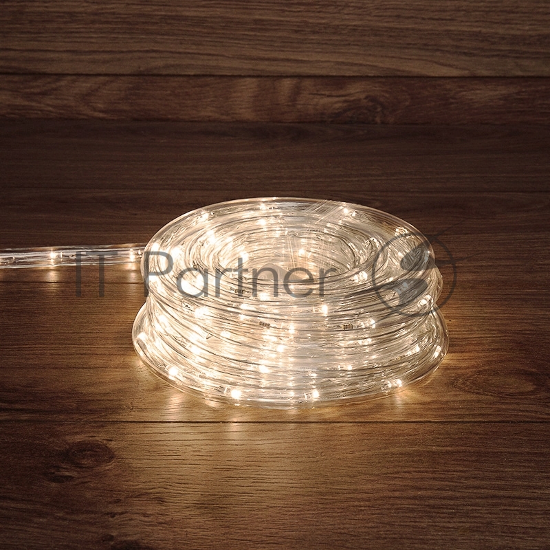 Дюралайт Neon-night LED фиксинг (2W), 24 LED/м, теплый белый, 20 м
