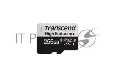 Карта памяти Transcend 256GB microSD w/ adapter U1, High Endurance R95/W45 MB/s