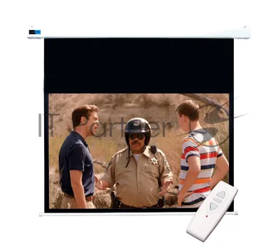 Экран Cinema S'OK SCPSM-332x186FG-ED90 Pro 150'' 16:9 настенно-потолочный, моторизованный, Fiberglass, белый корпус, Extra Drop 90 см