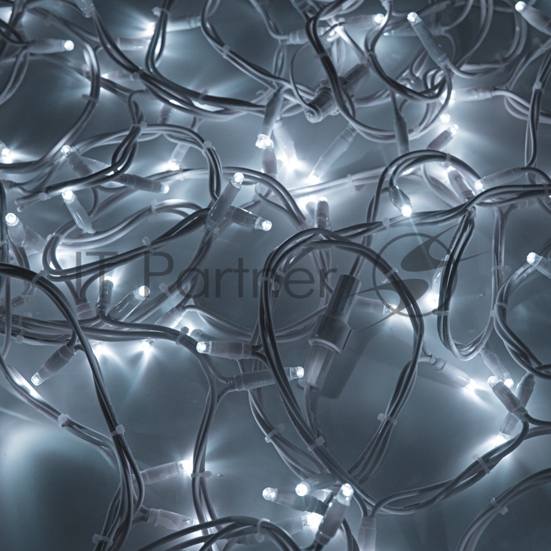 Гирлянда Neon-night "Дюраплей LED" 20 м, 200 LED, белый каучук, свечение белое