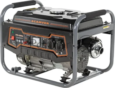 Электрогенератор бензиновый Carver PPG-2500А, 2.3 кВт, 67 дБ, 40 кг