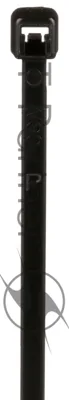 Стяжка пластиковая Panduit PLT2M-M30 203x2.5 мм (упак: 1000 шт) нейлон погодостойкий внешний (-60/+115) черный