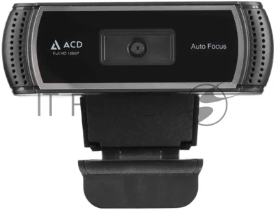 Веб-камера ACD Vision UC700 1920x1080, 30 кадр/с, USB Type-A, микрофон (шумоподавление), автоматическая фокусировка, автоосвещение, шторка приватности, универсальное крепление