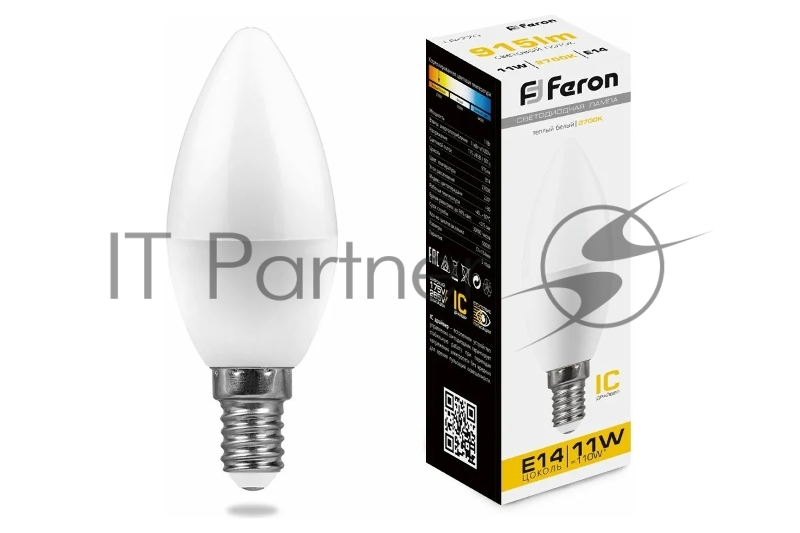 Лампа светодиодная Feron LB-770 11W 230V E14 2700K