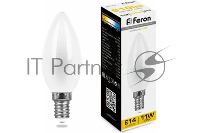 Лампа светодиодная Feron LB-713 11W 230V E14 2700K матовая