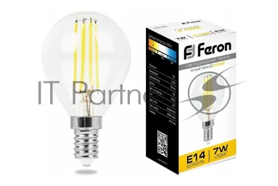 Лампа светодиодная Feron LB-52 7W 230V E14 2700K