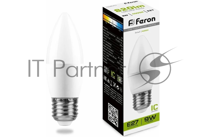 Лампа светодиодная Feron LB-570 9W 230V E27 4000K