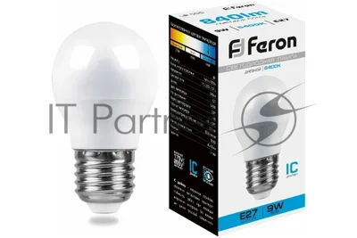 Лампа светодиодная Feron LB-550 9W 230V E27 6400K