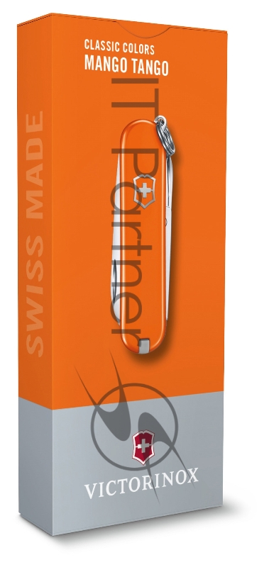 Нож перочинный Victorinox Classic Mango Tango (0.6223.83G) 58мм 7 функций карт.коробка