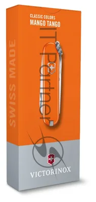 Нож перочинный Victorinox Classic Mango Tango (0.6223.83G) 58мм 7 функций карт.коробка