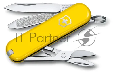 Нож перочинный Victorinox Classic Sunny Side (0.6223.8G) 58мм 7 функций карт.коробка