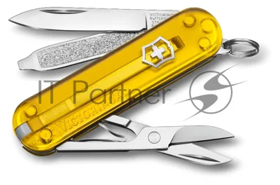 Нож перочинный Victorinox Classic Tuscan Sun (0.6223.T81G) 58мм 7 функций карт.коробка