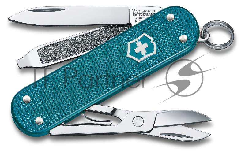 Нож перочинный Victorinox Classic Wild Jungle (0.6221.242G) 58мм 7 функций карт.коробка