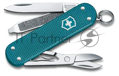 Нож перочинный Victorinox Classic Wild Jungle (0.6221.242G) 58мм 7 функций карт.коробка