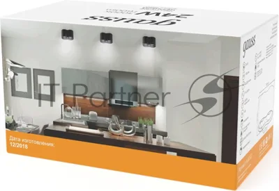 Светильник Gauss LED накладной HD033 24W 3000K 180x100х100мм HD033